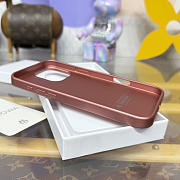 Fortok RIMOWA iPhone 16 Pro Max case Copper Red Aluminum - 6