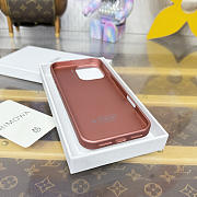 Fortok RIMOWA iPhone 16 Pro Max case Copper Red Aluminum - 4