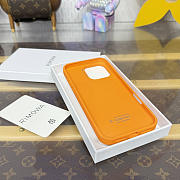 Fortok RIMOWA iPhone 16 Pro Max case Orange Aluminum - 3