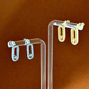 Fortok Messika Move Uno stud earrings Gold/ Silver - 5