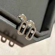 Fortok Messika Move Uno stud earrings Silver/Gold - 4