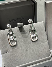 Fortok Messika Move Uno single hoop earring Gold/ Silver - 2