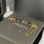 Fortok Messika Move Uno chain and stud earrings Gold/ Silver/ Rose Gold - 1