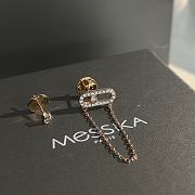 Fortok Messika Move Uno chain and stud earrings Gold/ Silver/ Rose Gold - 6