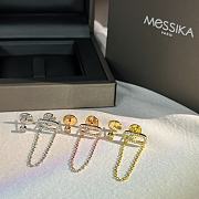 Fortok Messika Move Uno chain and stud earrings Gold/ Silver/ Rose Gold - 4