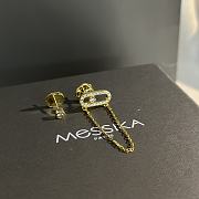 Fortok Messika Move Uno chain and stud earrings Gold/ Silver/ Rose Gold - 2