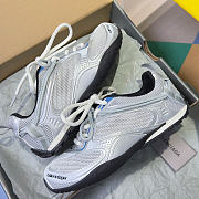 Fortok Balenciaga Radar sneakers Silver - 4