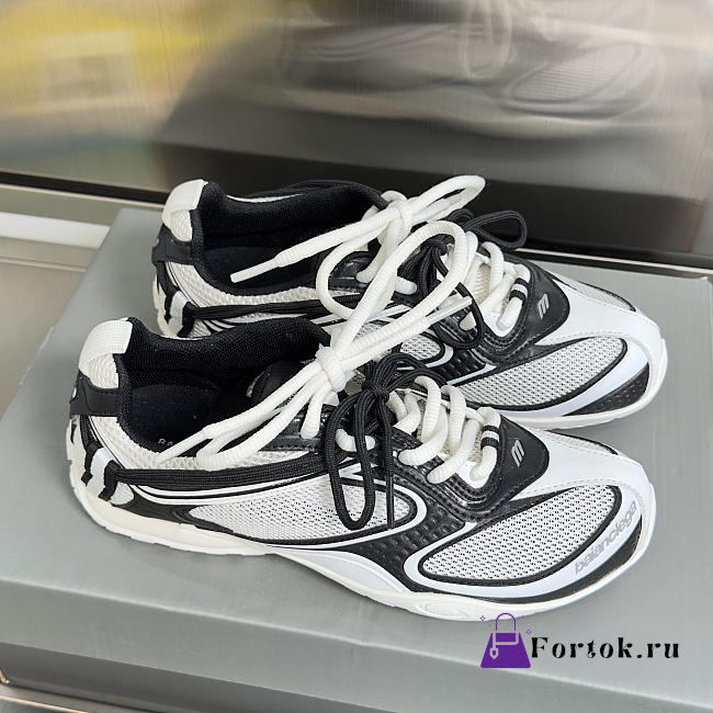 Fortok Balenciaga Radar sneakers Black And White - 1