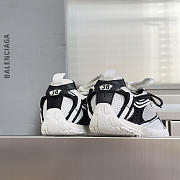 Fortok Balenciaga Radar sneakers Black And White - 4