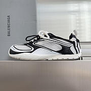 Fortok Balenciaga Radar sneakers Black And White - 6