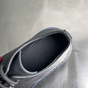 Fortok Balenciaga Strike Platform Derby With Charm Black 80mm - 6