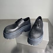 Fortok Balenciaga Strike Platform Derby Black 80mm - 1