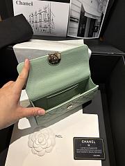 Fortok Chanel 25 Kelly handbag Mint 10-18-4.5cm - 3