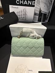 Fortok Chanel 25 Kelly handbag Mint 10-18-4.5cm - 2