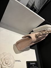 Fortok Chanel 25 Kelly handbag Light Pink 10-18-4.5cm - 6