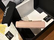 Fortok Chanel 25 Kelly handbag Light Pink 10-18-4.5cm - 2