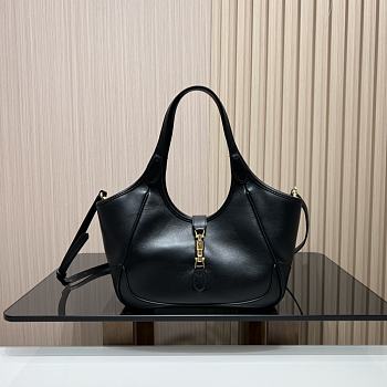 Fortok Gucci Mercato small tote bag Black 26x23x11cm