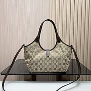 Fortok Gucci Mercato small tote Bag GG Canvas 26x23x11cm - 6