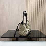 Fortok Gucci Mercato small tote Bag GG Canvas 26x23x11cm - 5