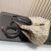 Fortok Gucci Mercato small tote Bag GG Canvas 26x23x11cm - 2