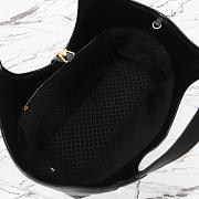 Fortok Gucci Mercato Medium tote bag Black Leather 35×28×15cm - 2