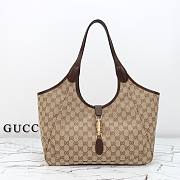 Fortok Gucci Mercato Medium tote bag GG Canvas 35×28×15cm - 1