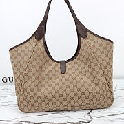 Fortok Gucci Mercato Large tote bag GG Canvas 40×26.5×18cm - 4