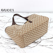 Fortok Gucci Mercato Large tote bag GG Canvas 40×26.5×18cm - 3
