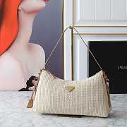 Fortok Prada Raffia crochet shoulder bag 40*20*11cm - 1