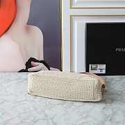 Fortok Prada Raffia crochet shoulder bag 40*20*11cm - 5