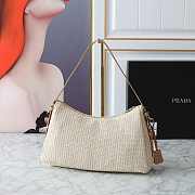Fortok Prada Raffia crochet shoulder bag 40*20*11cm - 4