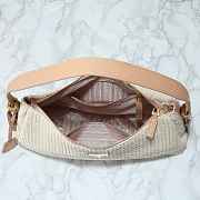 Fortok Prada Raffia crochet shoulder bag 40*20*11cm - 2