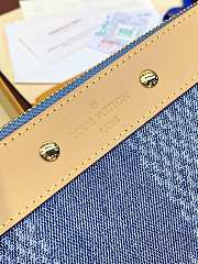 Fortok Louis Vuitton Pochette To-Go Monogram Washed Denim 30x21.5x1cm - 3
