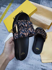 Fortok Fendi Feel Slide Sandals  - 6