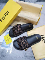 Fortok Fendi Feel Slide Sandals  - 3