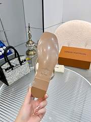 Fortok Louis Vuitton Gaia Flat Thongs Gold - 6