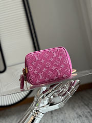 Fortok Louis Vuitton All In BB Denim Fuschia Pink 16 x 18 x 12cm - 4