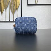 Fortok Louis Vuitton All In BB Denim Blue 16 x 18 x 12cm - 6