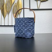 Fortok Louis Vuitton All In BB Denim Blue 16 x 18 x 12cm - 4