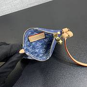 Fortok Louis Vuitton All In BB Denim Blue 16 x 18 x 12cm - 2