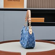 Fortok Louis Vuitton Pochette Valley Monogram Denim Blue 21 x 15 x 7cm - 6