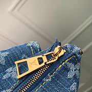 Fortok Louis Vuitton Pochette Accessoire Cargo Monogram Denim 23.5 x 14 x 3cm - 4