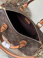 Fortok Louis Vuitton Speedy Trunk 30 Monogram Brown 30 x 26 x 14.5cm - 6