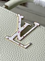 Fortok LV x TM Capucines Mini Taurillon leather Green 21 × 13.6 × 8 cm - 4