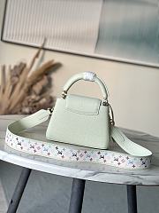 Fortok LV x TM Capucines Mini Taurillon leather Green 21 × 13.6 × 8 cm - 3