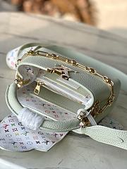 Fortok LV x TM Capucines Mini Taurillon leather Green 21 × 13.6 × 8 cm - 2