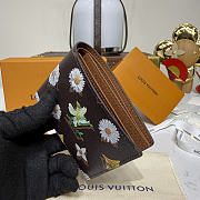Fortok Louis Vuitton Spring 2026 Collection Slender Wallet Monogram Flowers 11*2*8.5cm - 4