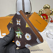 Fortok Louis Vuitton Spring 2026 Collection Slender Wallet Monogram Flowers 11*2*8.5cm - 2