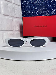 Fortok Saint Laurent YSL Sunglasses SL557 White - 4