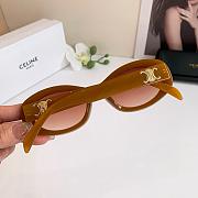 Fortok Celine Triomphe Oval Sunglasses Brown - 6